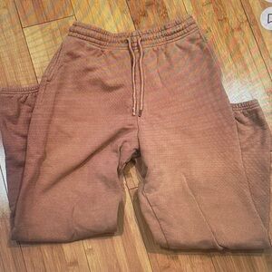 Brown Jogger Sweatpants
